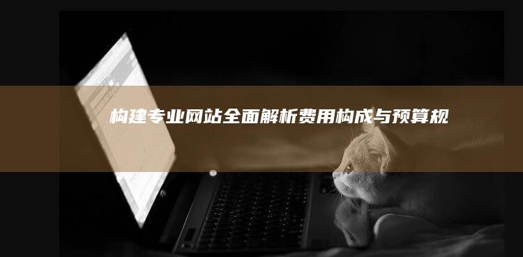 构建专业网站：全面解析费用构成与预算规划